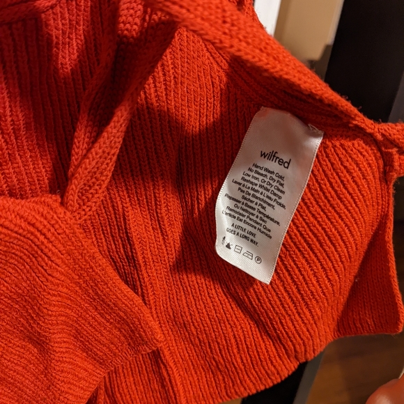 Wilfred cayenne knit tie top - Picture 3 of 4